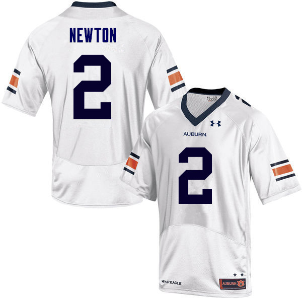 Men Auburn Tigers #2 Cam Newton College Football Jerseys Sale-White - Click Image to Close